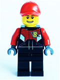 LEGO rac057 Racing Bike Driver 1
